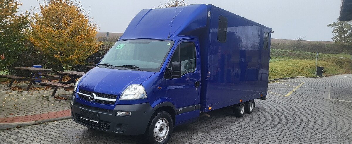 Auto na kone,klima,hydraulicky stavitelna vyska,3.5t - 4