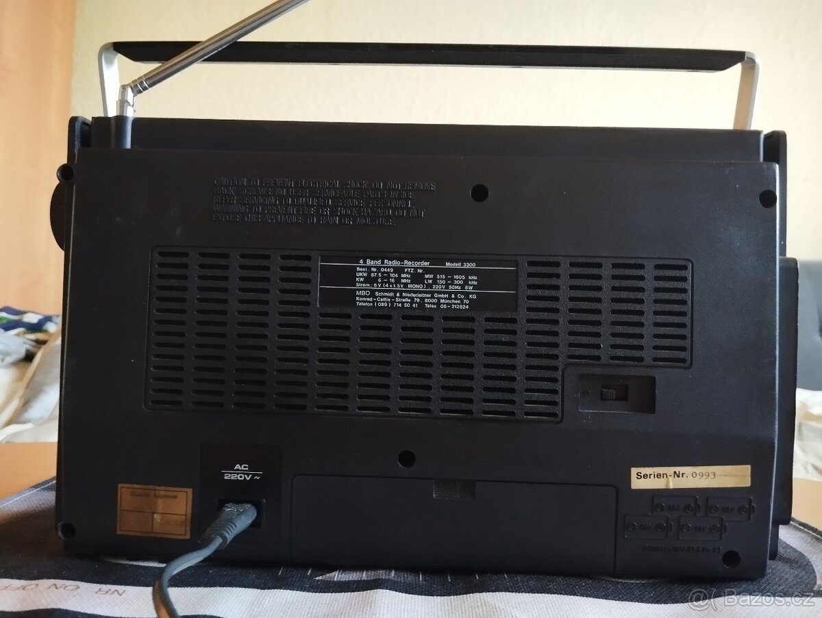 Radiomagnetofon MBO - 4