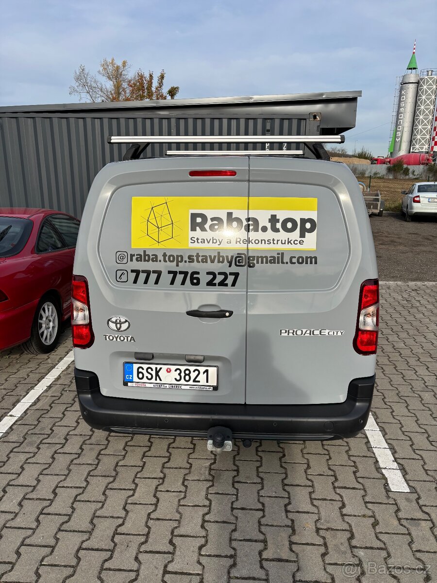 PROACE CITY 3 místa (v Záruce) DPH - 4