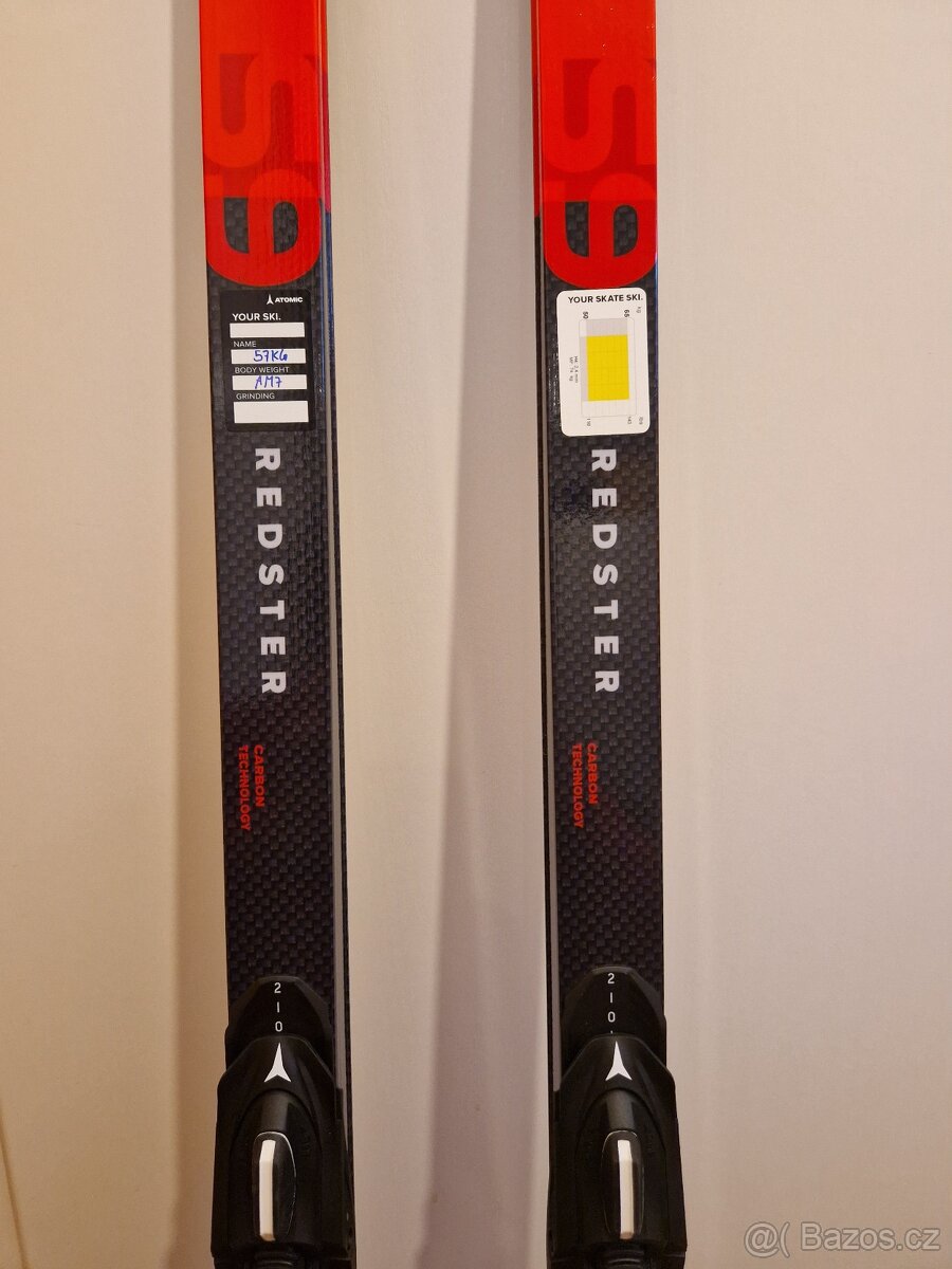 Nové závodní běžky Atomic Redster S9 Carbon 180 cm - 4