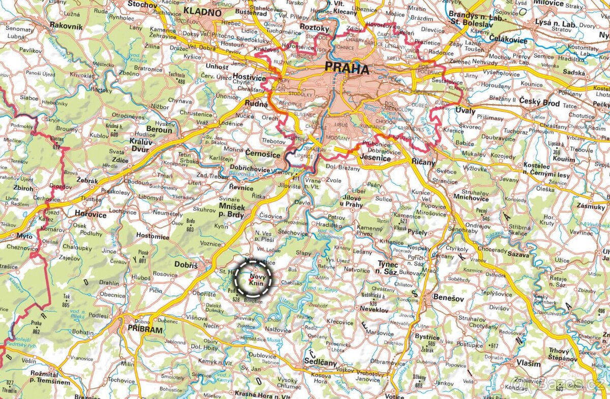 Zemědělská půda, prodej, Nový Knín, Příbram - 4