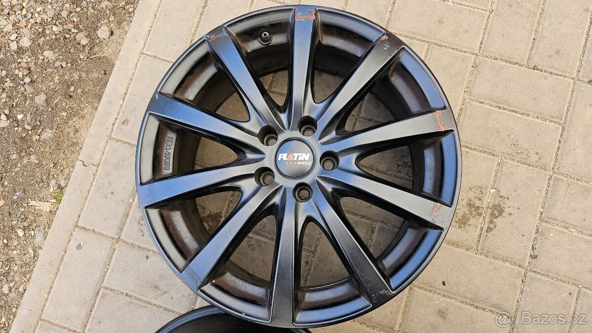 Sada Alu Kola 5x108 R18 Peugeot Citroen Ford Volvo - 4