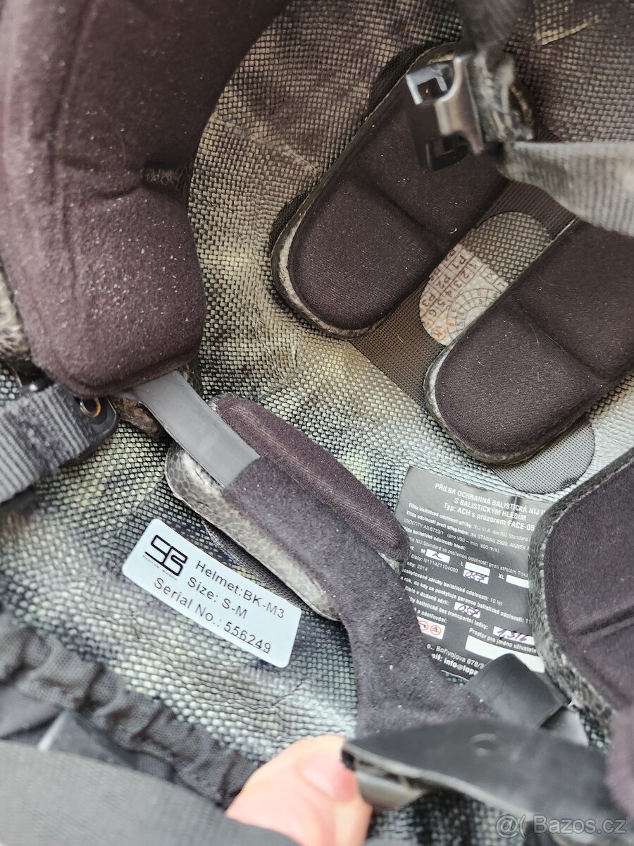 neprůstřelná přilba taktická policejní samopal balistická - 4