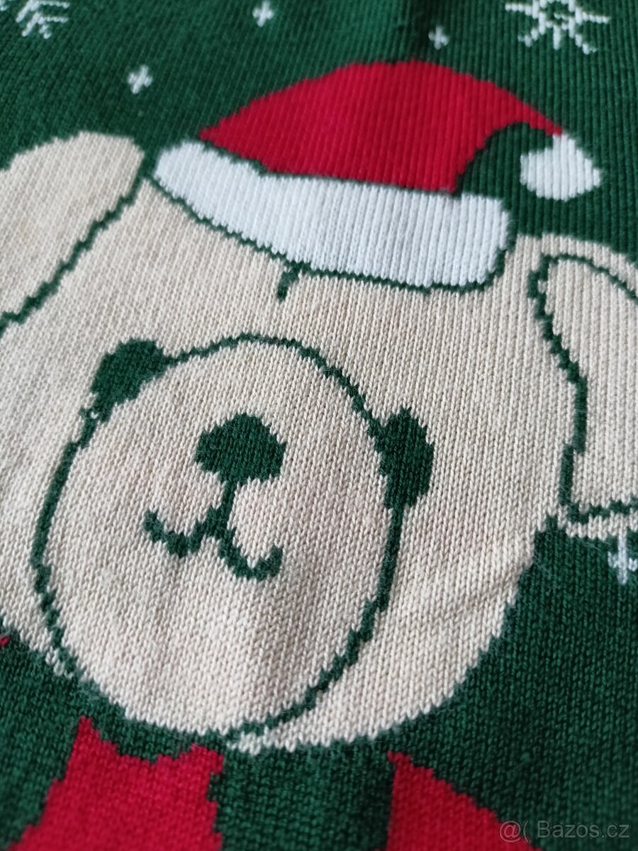 Dětský Vánoční svetr, vel.128 - 4