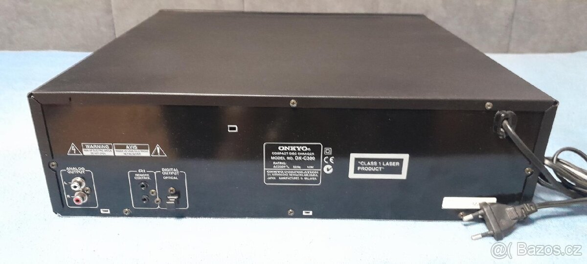 CD přehrávač Onkyo DX-C380-měnič kompaktních disků. - 4