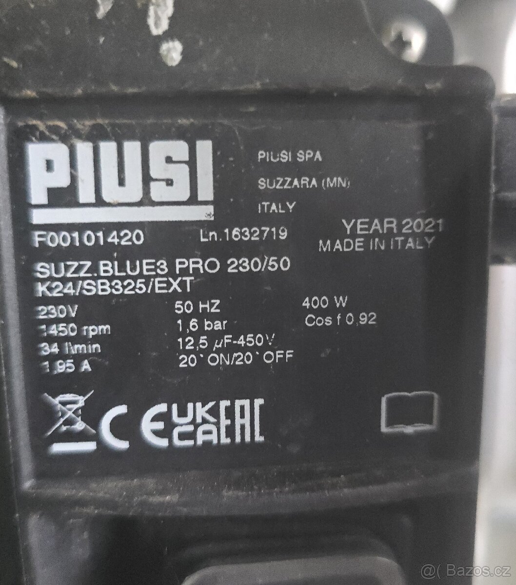 Tankovací automatická pistole PIUSI na Adblue - 4