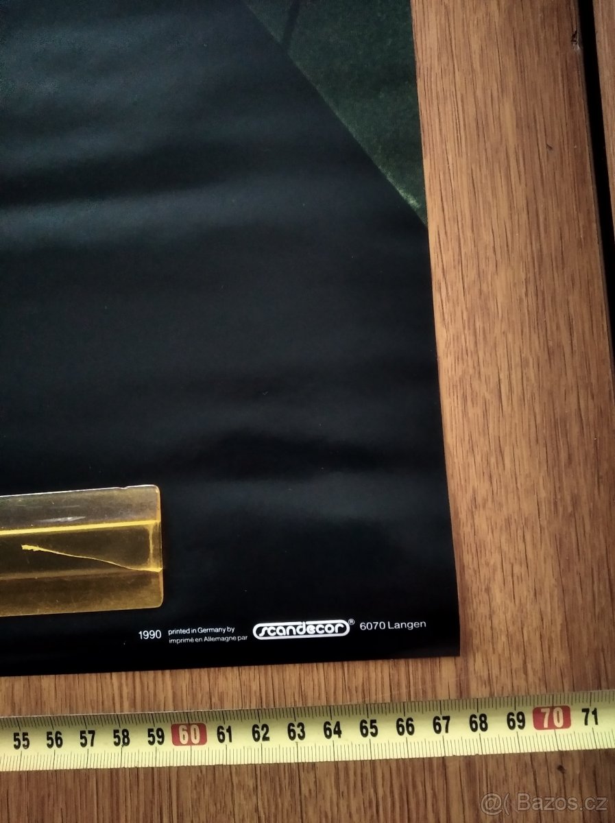 Plagát, plakát WC stará toaleta retro. - 4