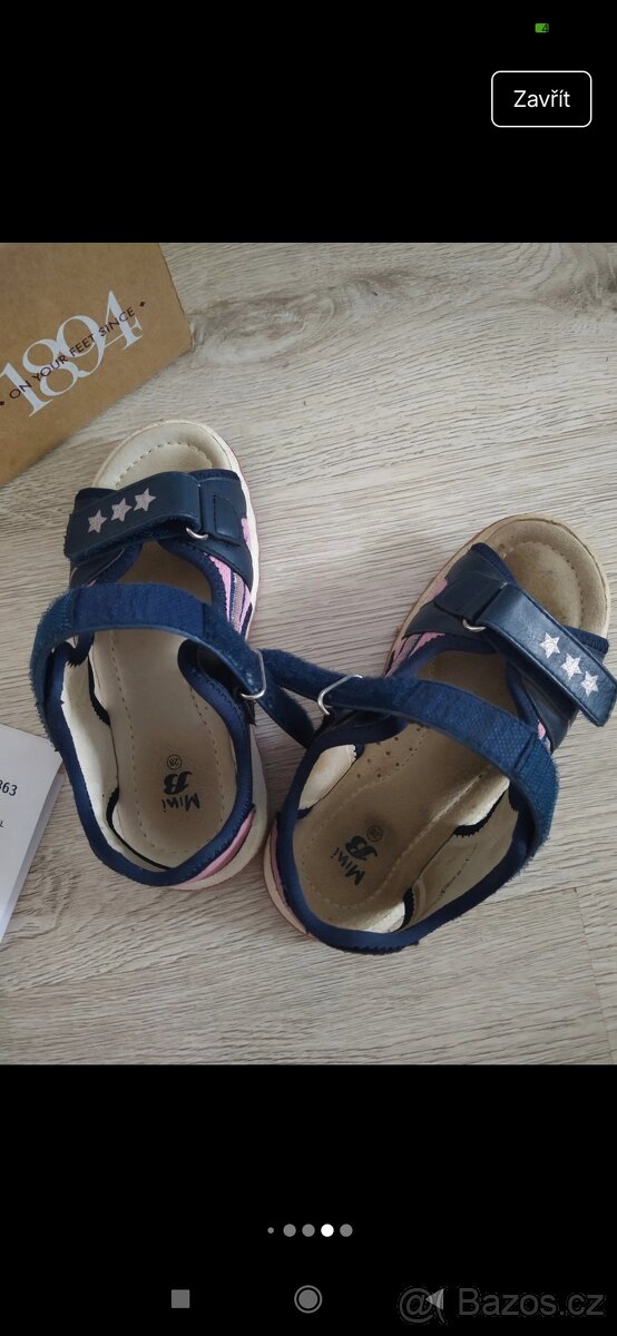 Dívčí sandále Baťa 28 - 4