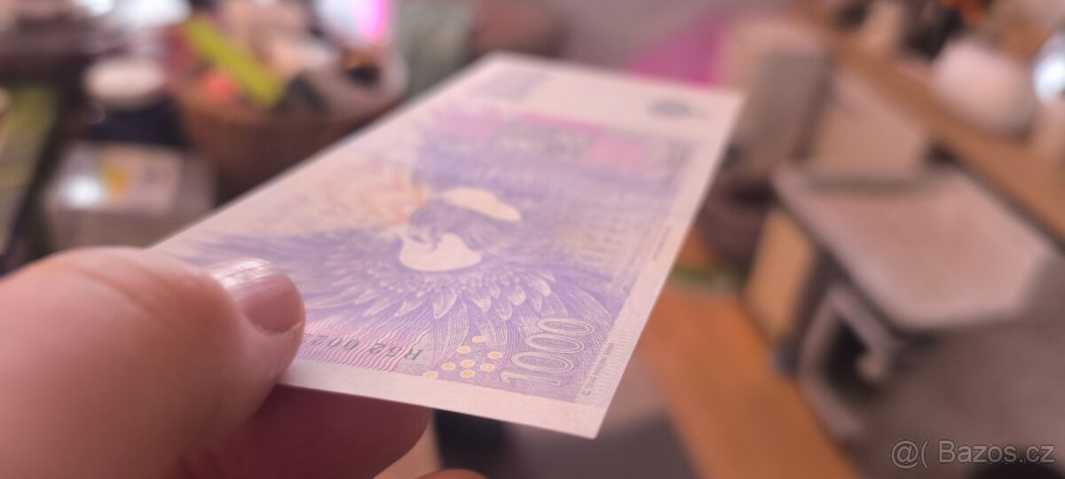 1000 Kč s přítiskem - 4