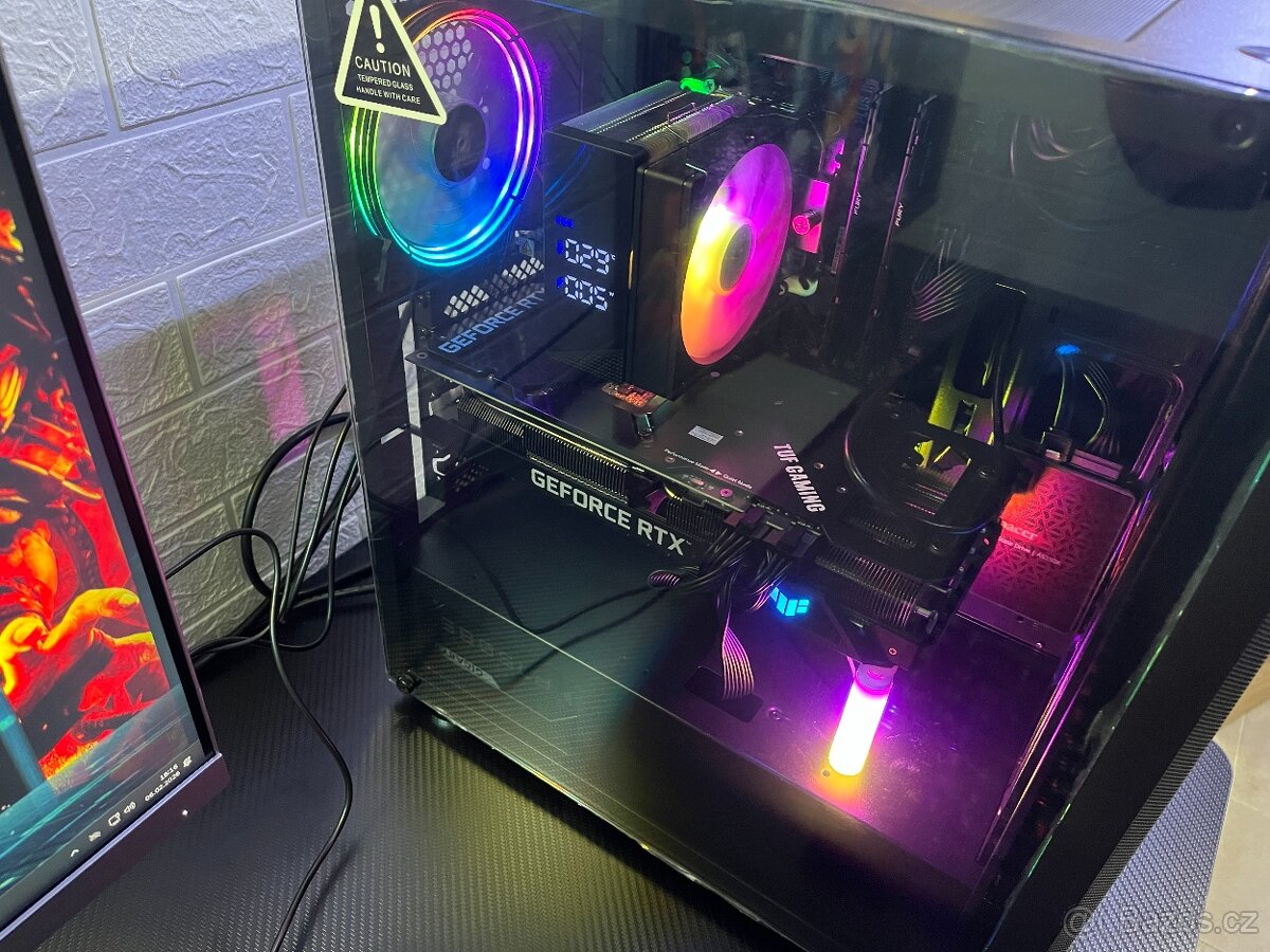 Herní PC|Záruka|Ryzen 5|16GB|RTX 3060Ti|SSD|SSHD| - 4
