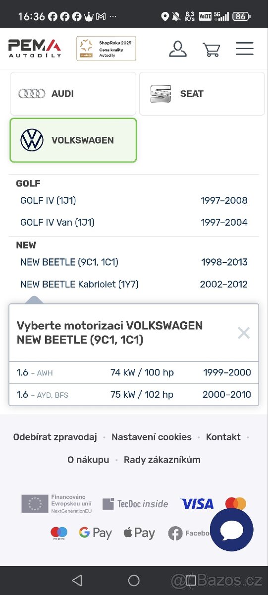 Výfuk Bosal . 278-145. - 4