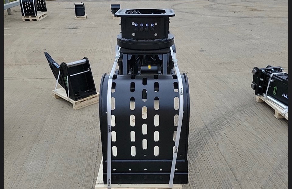 Sortýrovací drapák HG600S s rotátorem pro bagry 7-12t - 4