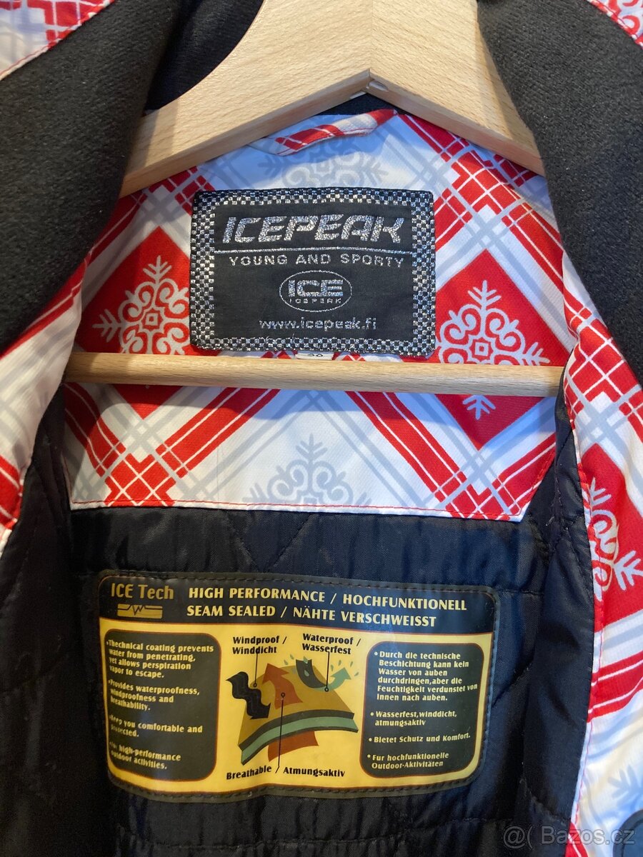 Dámska bunda Icepeak s Recco záchraným čipem - 4