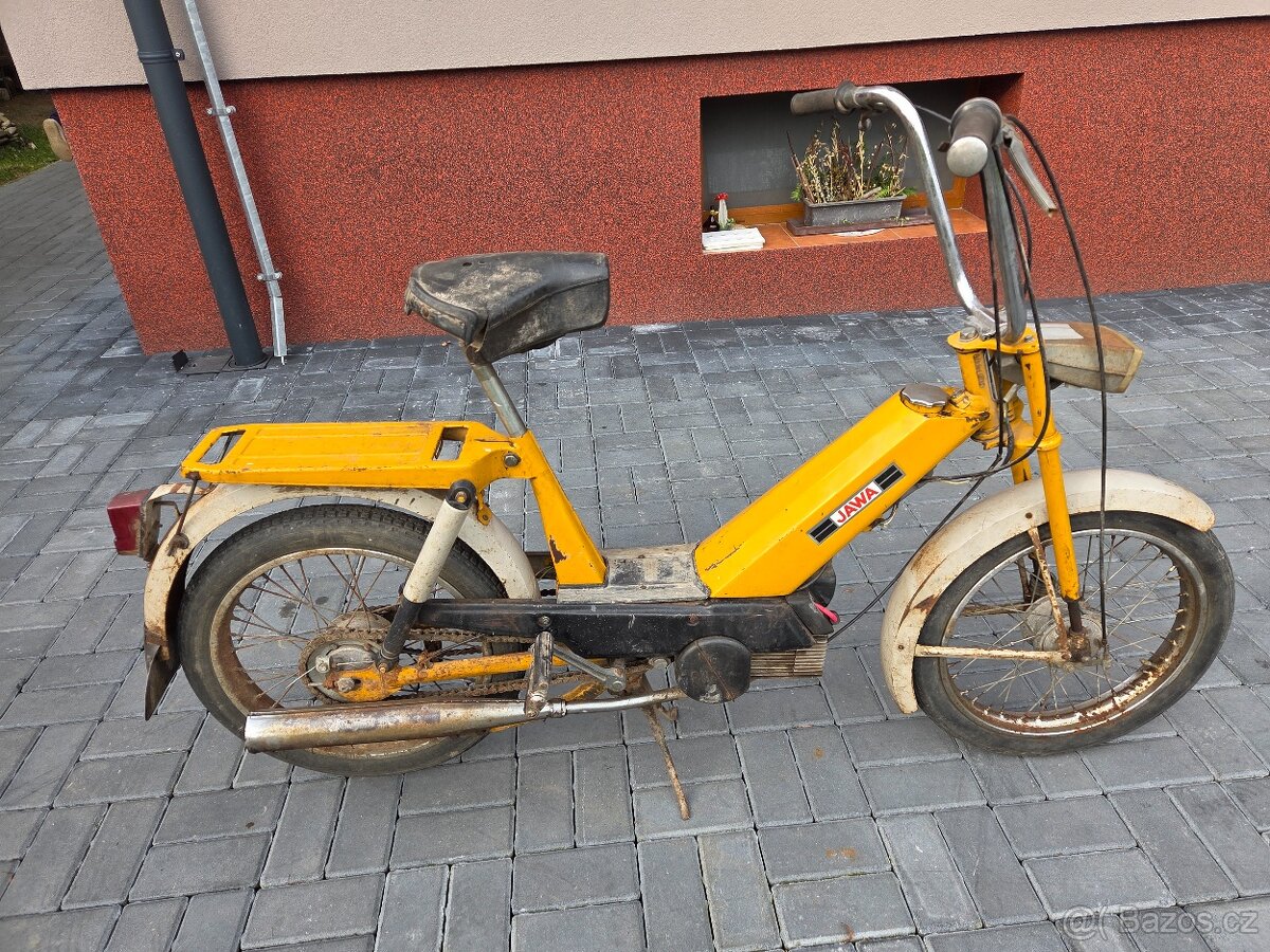 Babetta 207 s kartičkou, žlutá původní 8. - 4