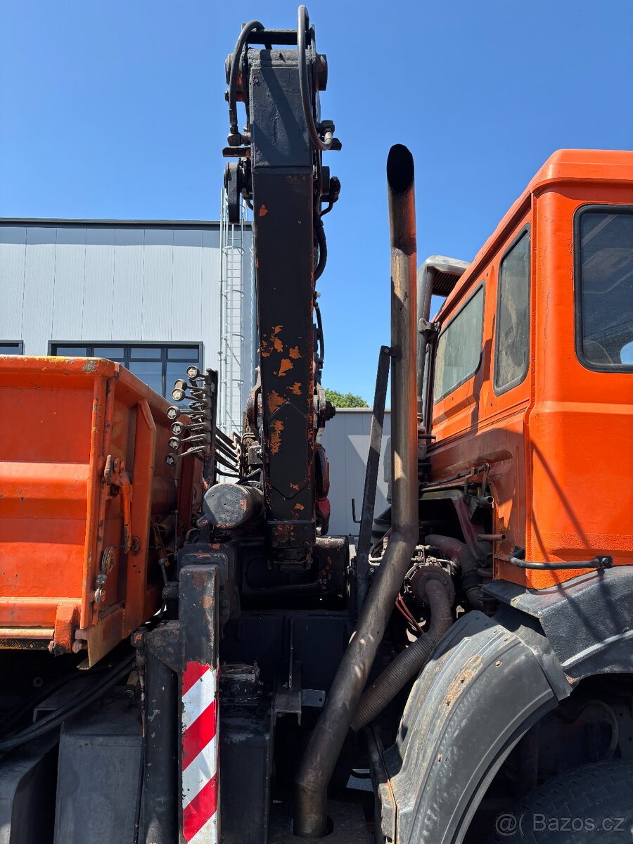 Prodám IVECO MAGIRUS motor DEUTZ s hyd. ruk. Palfinger Atlas - 4