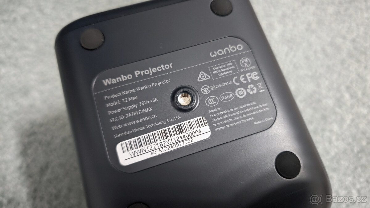 Smart FullHD projektor Wanbo T2 Max v2 (NEW) - 4