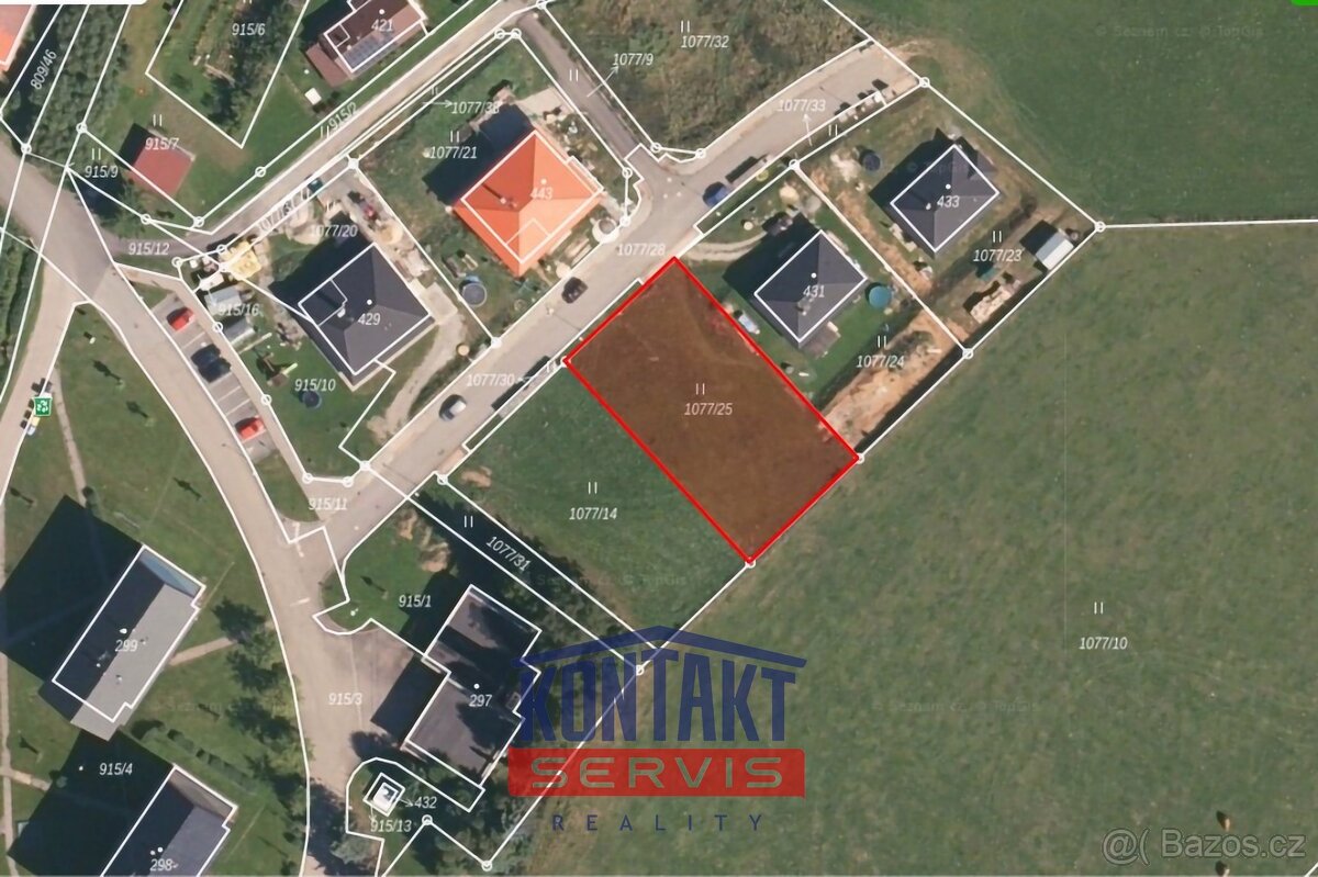Prodej pozemku pro bydlení, 1 016 m² - Hořice na Šumavě - 4