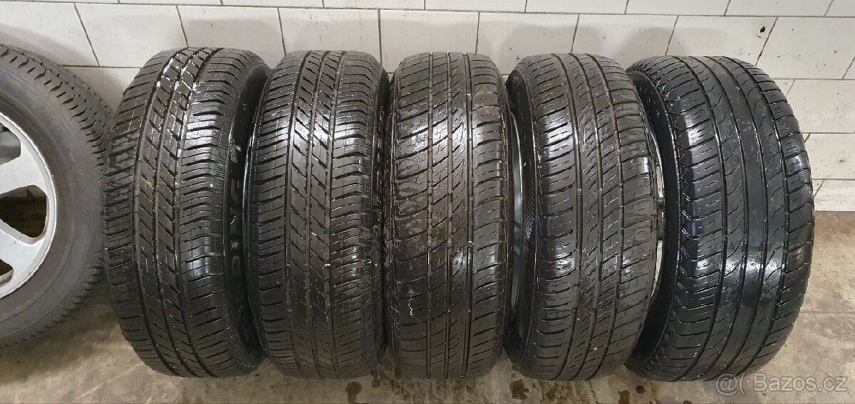 Originální kompletní kola 5x112 r15 pneu 195/65 r15 - 4