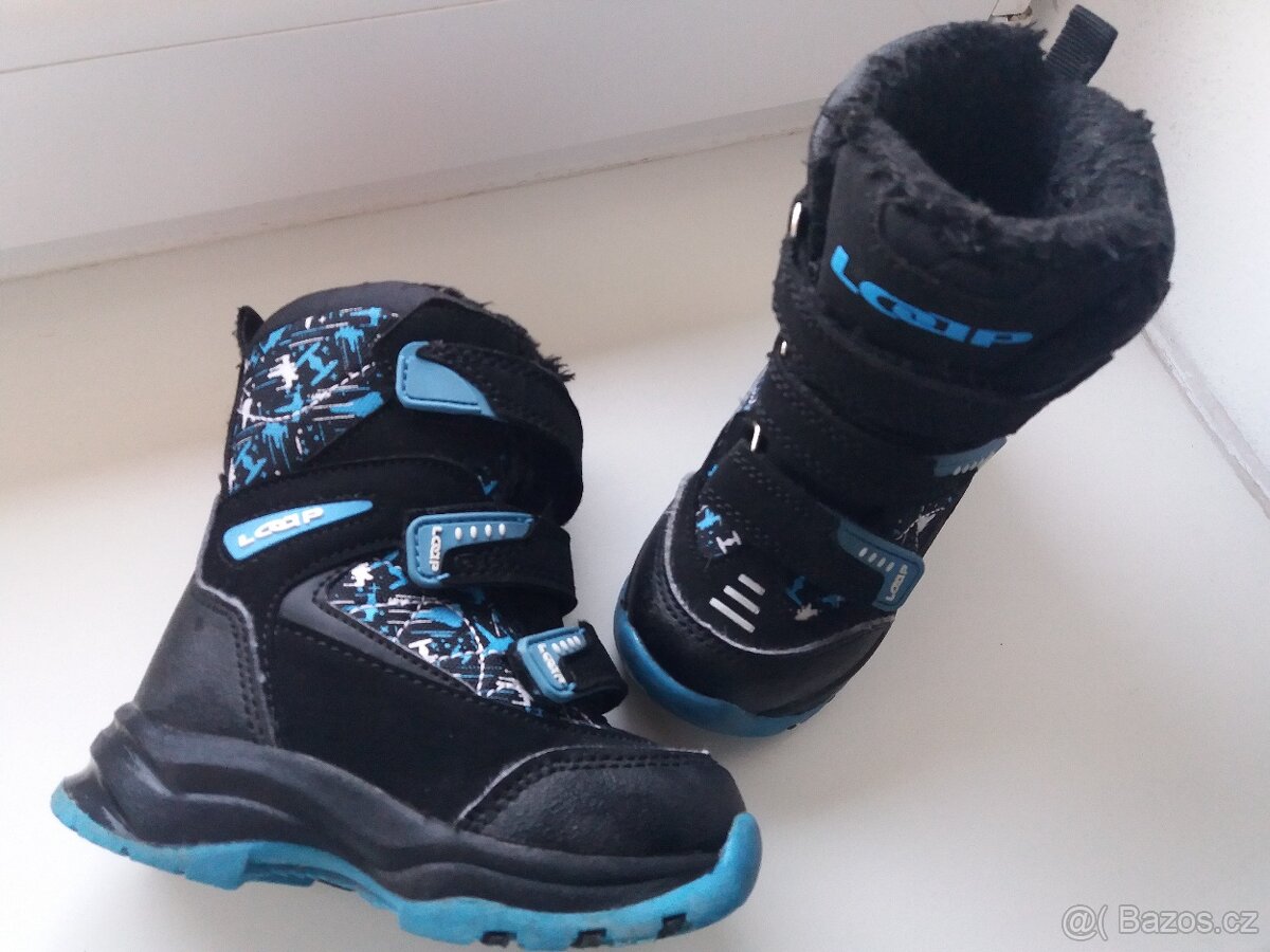 Dětské zimní boty LOAP NAO KBU1524 vel. 22 - 4