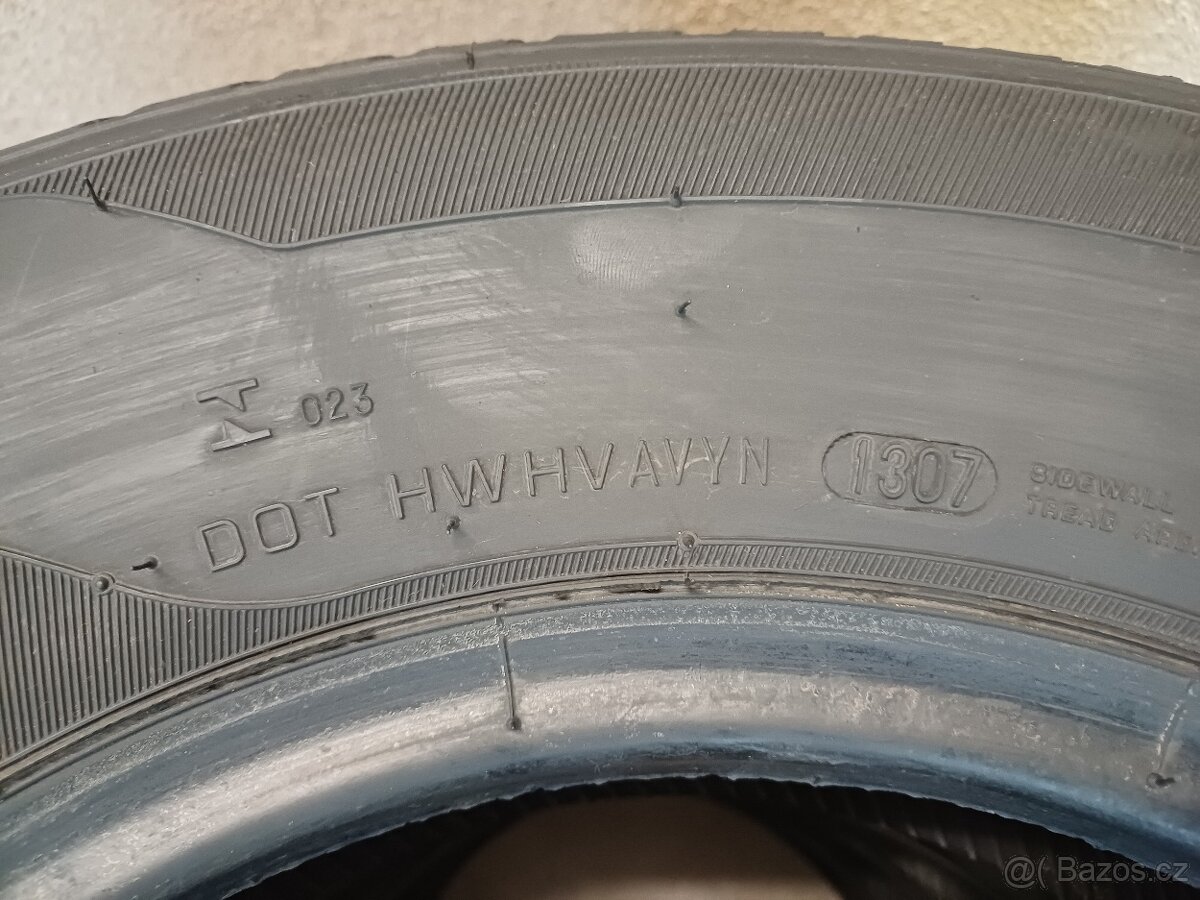 LETNÍ pneu Barum 165/80/r13 4ks - 4