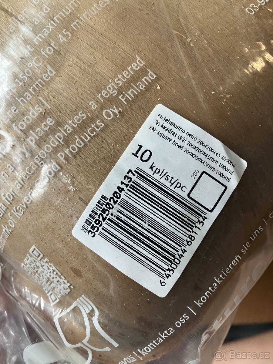 Bio nádobí z palmového listu - 4