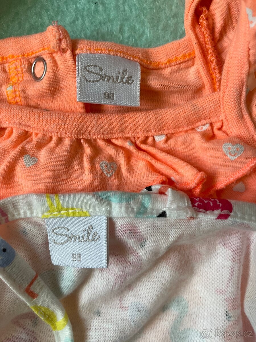 Letní overaly, šaty s laclem 98 - 4