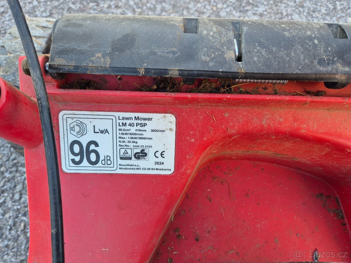 Sekačka s pojezdem - 4