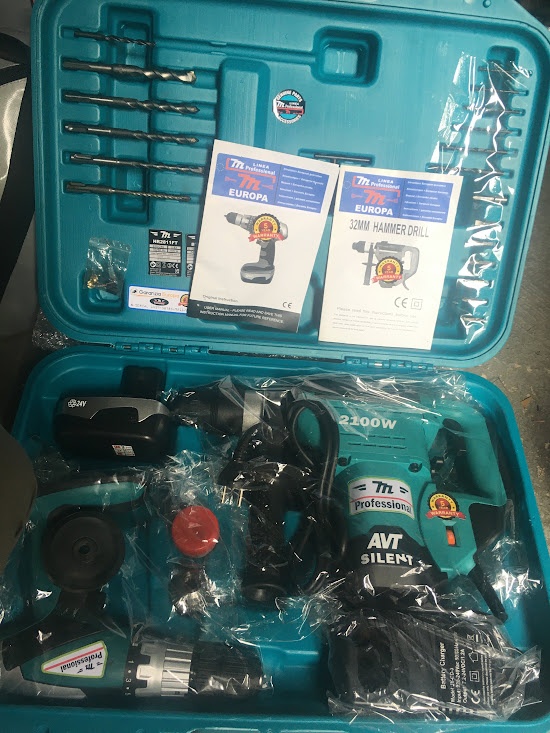 Prodám profi zbýjecí vrtačku + aku vrtačku - 4