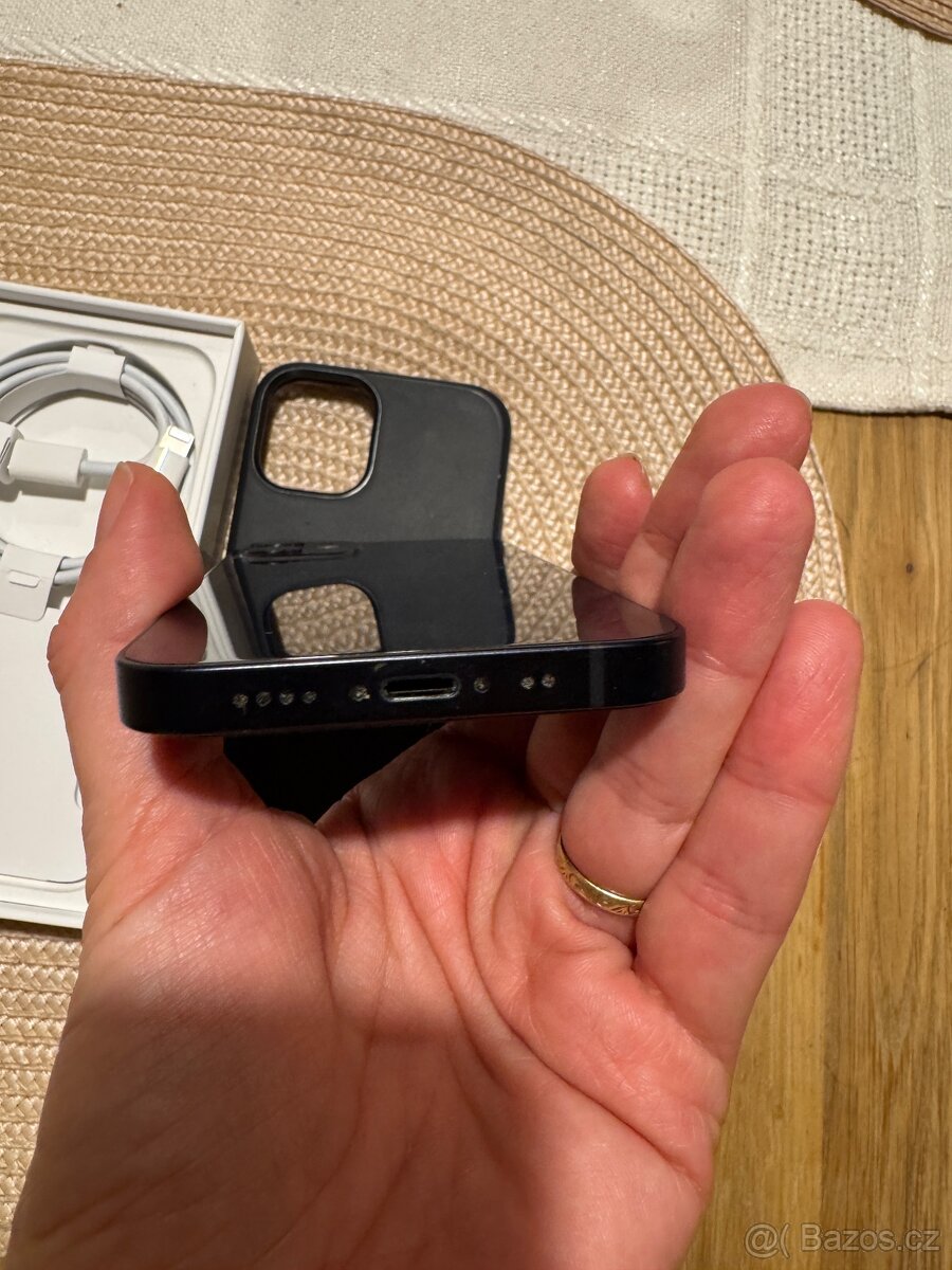 IPhone 12mini 128gb černý, top stav - 4