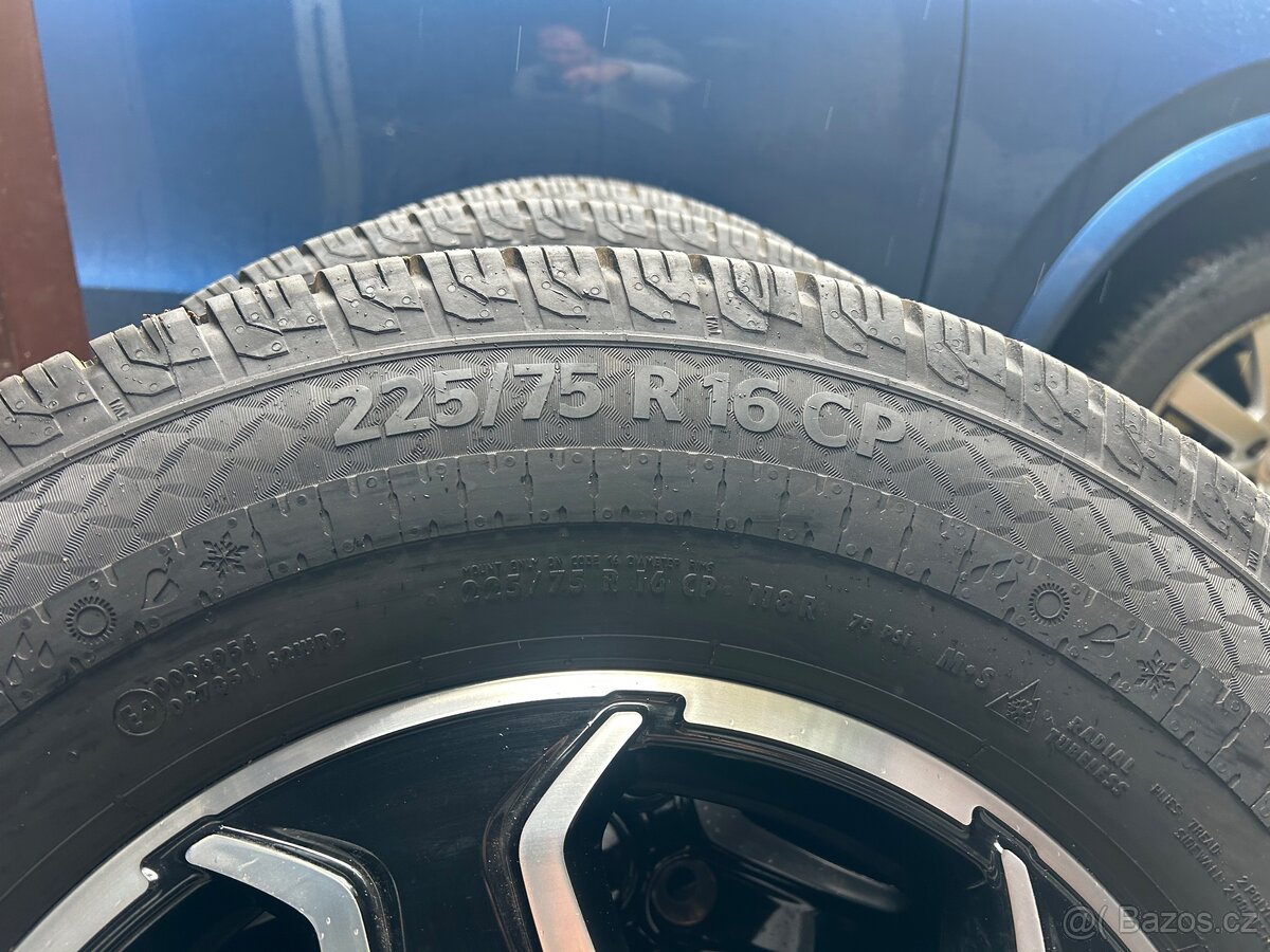 Fiat Ducato alukola Continental 225 75 17 - 4