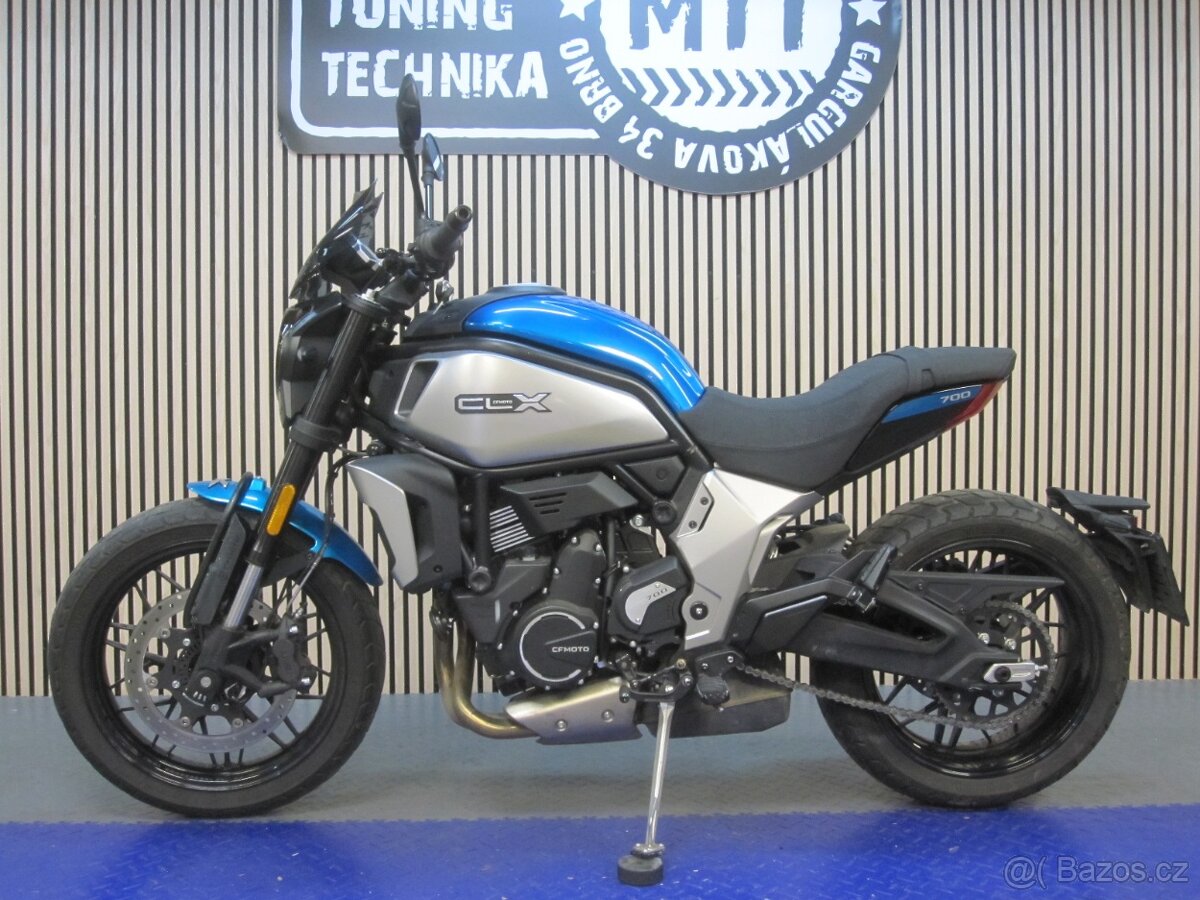 CFMOTO 700CL-X Heritage (modrý) - 4