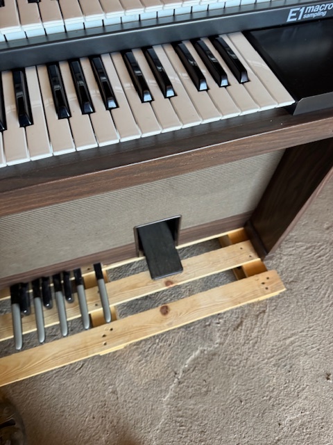 Varhany Hohner E1 macro sampling - 4