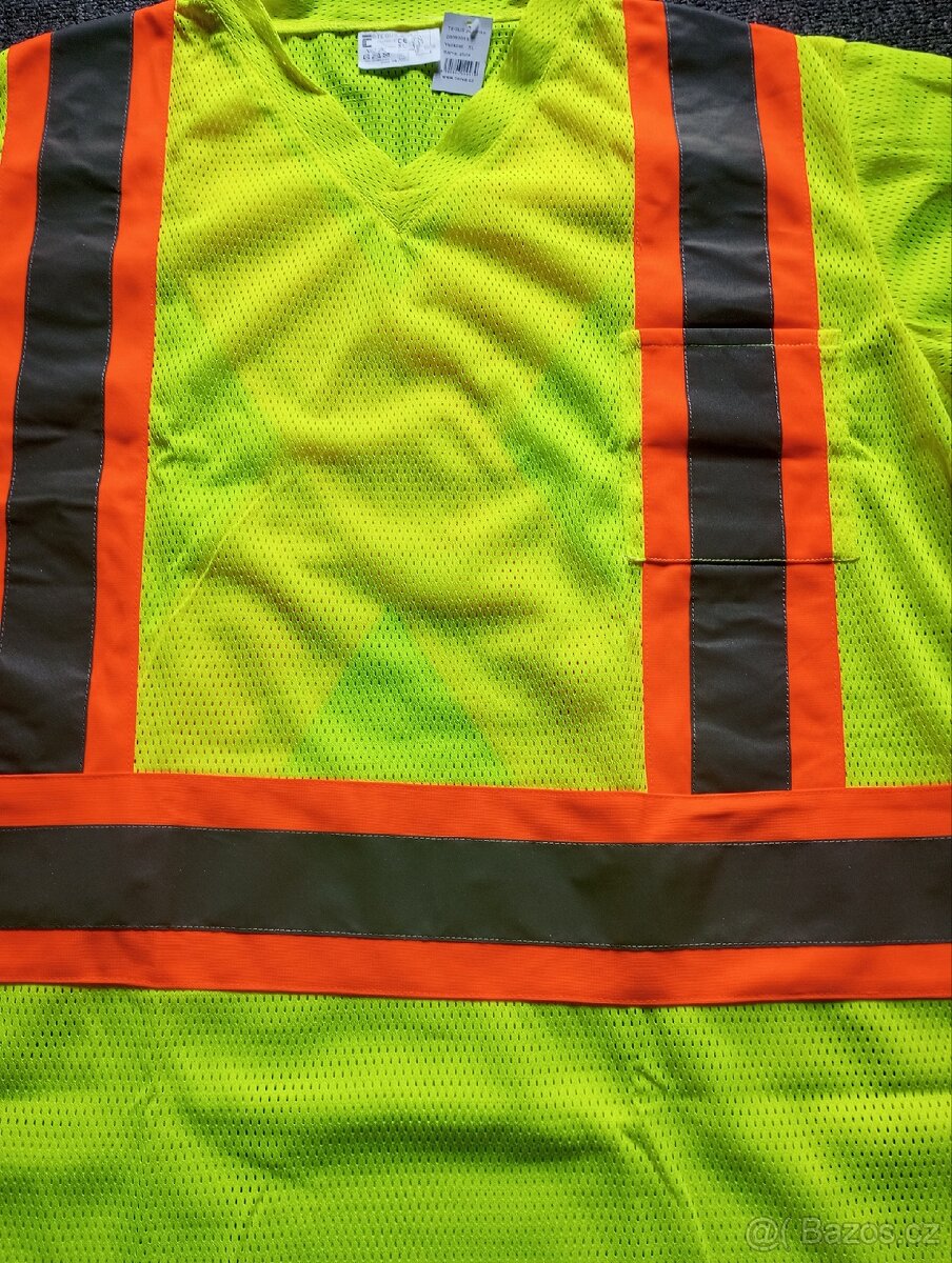 Pracovní triko výstražné nové - 4