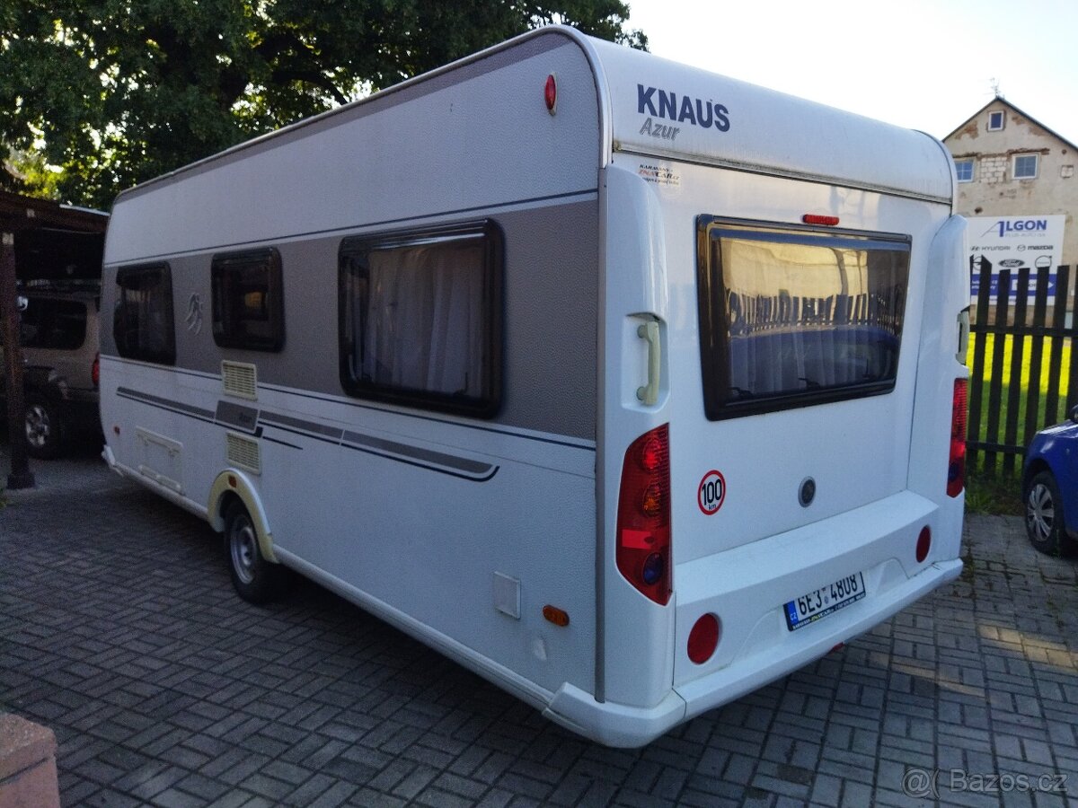 Karavan Knaus Azur 500 rv 2013 solár - 4
