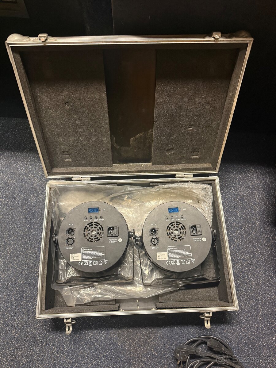 LED PAR reflektor 2ks v boxu - 4