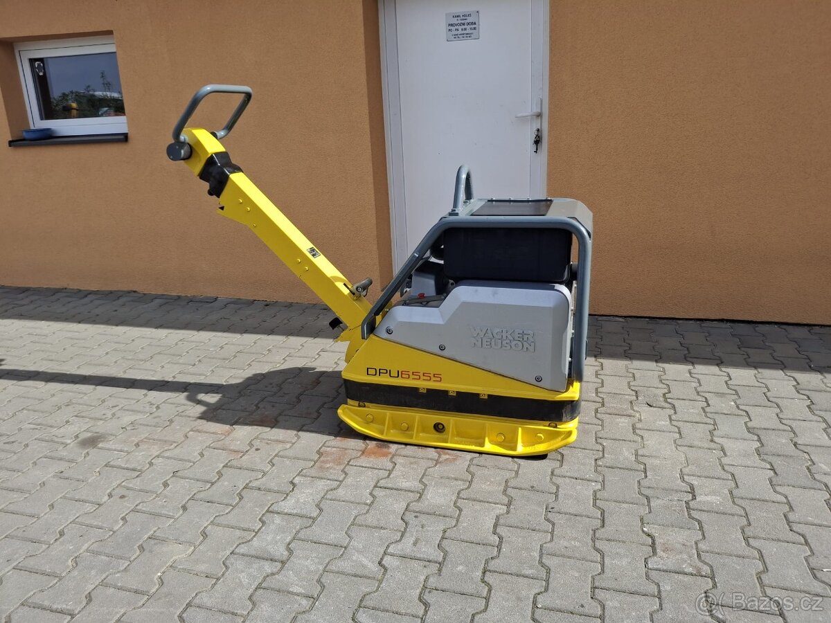 Vibrační deska Wacker neuson Dpu 6555hech - 4