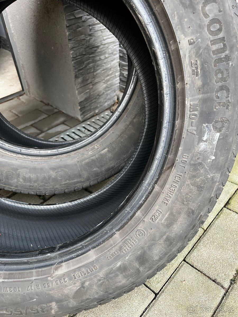 2ks pneu Continental 235/55 R17 - 4