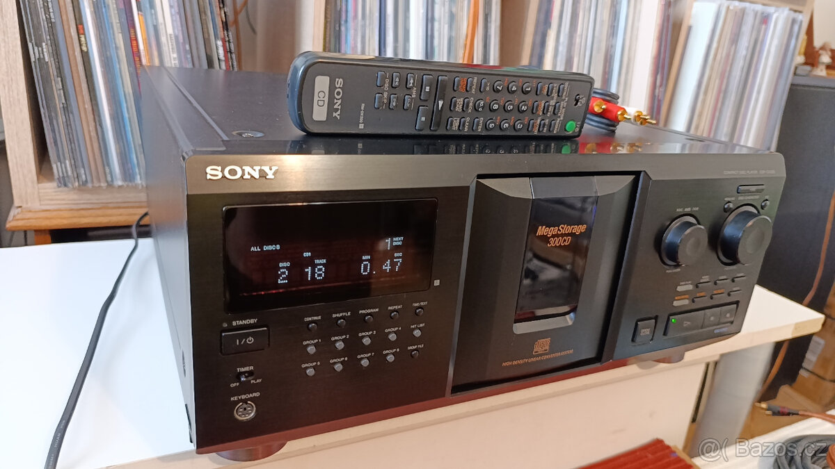 SONY CDP-XC355 Stereo CD Player / Changer 300 CDs - 4