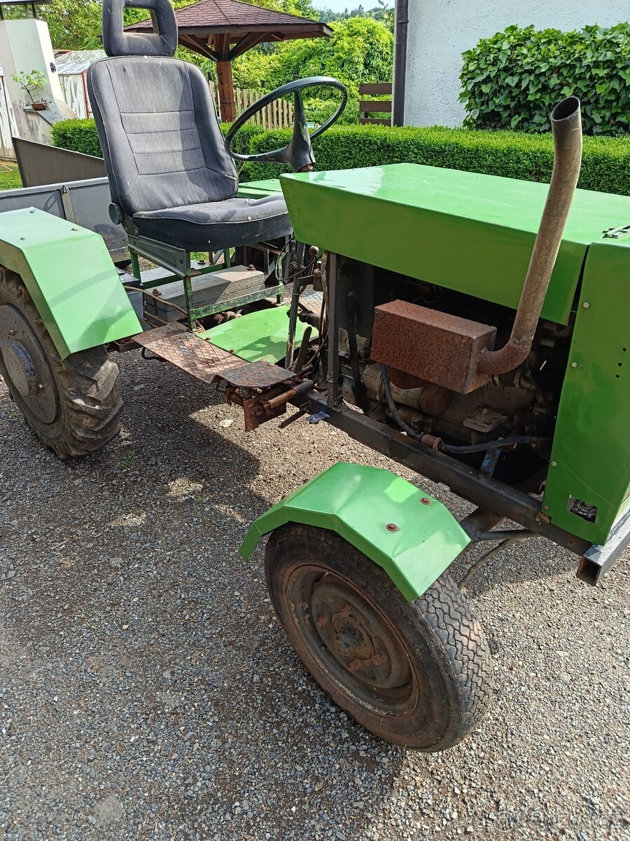 Malotraktor domácí výroby - 4