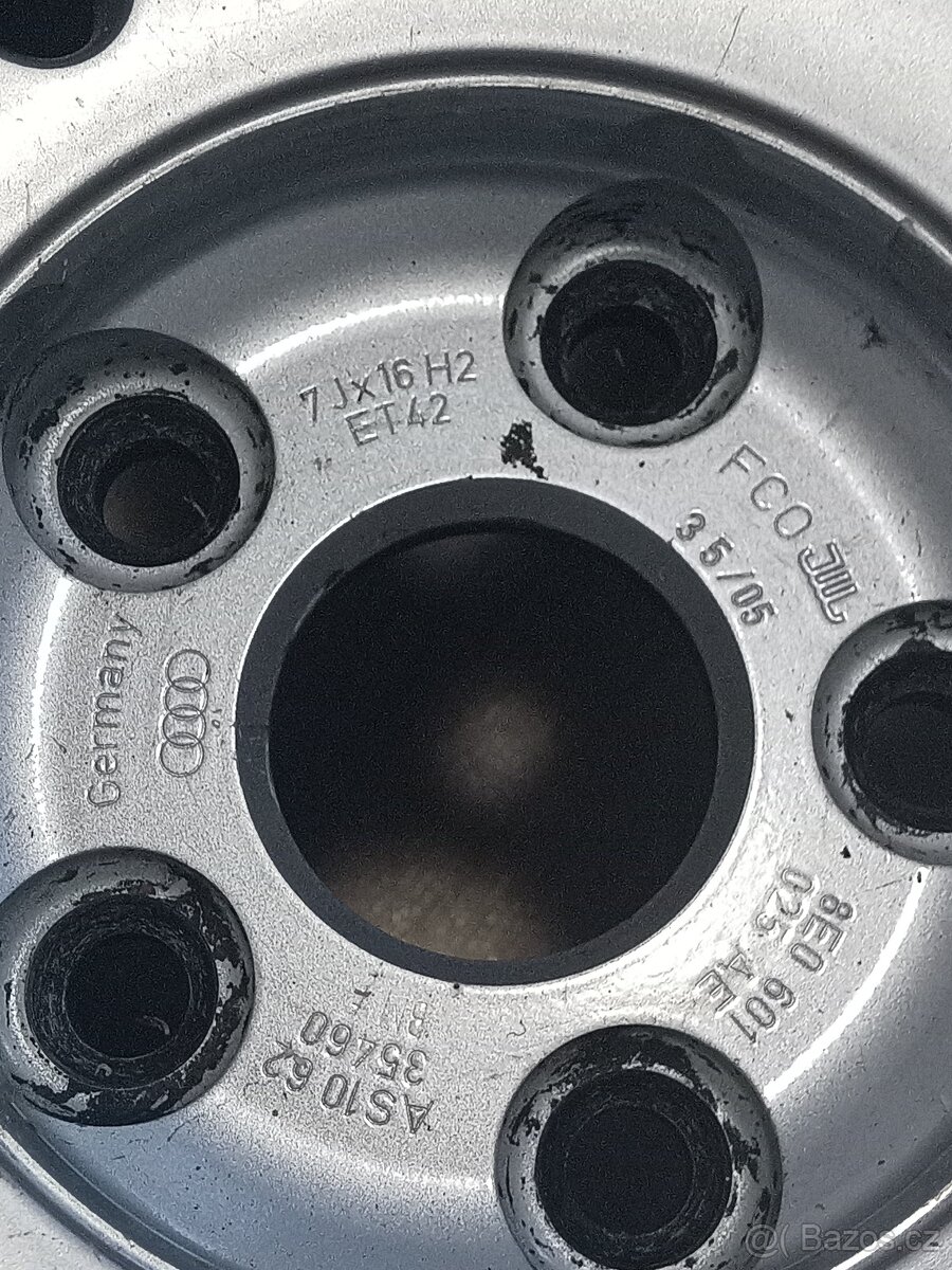 Pneu i s disky 5x112 vhodné na Audi - 4
