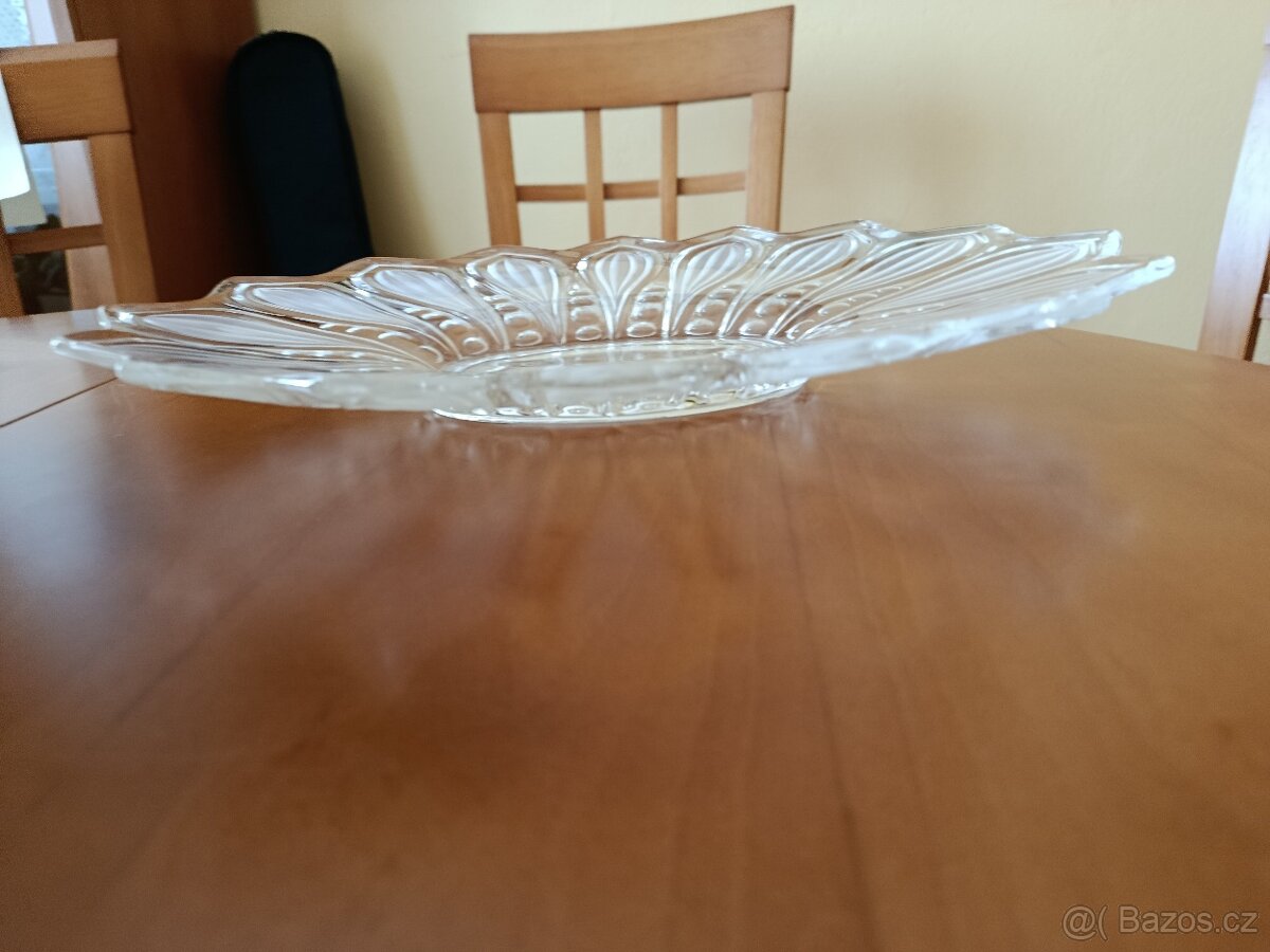 Skleněný tác - talíř 36 cm - 4