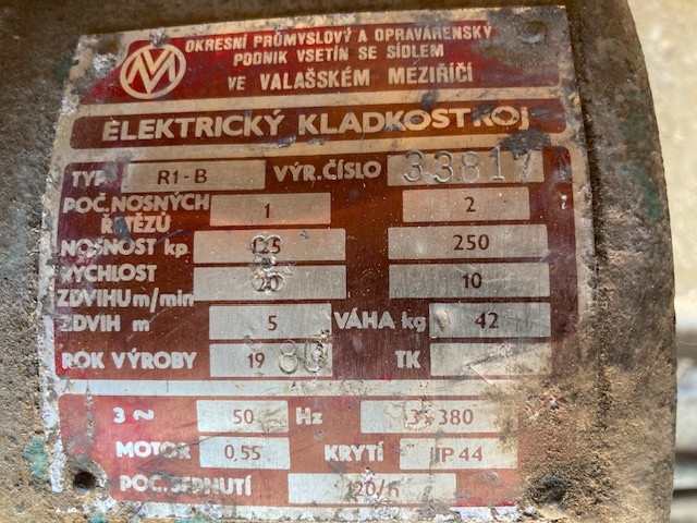 kladkostroj - 4