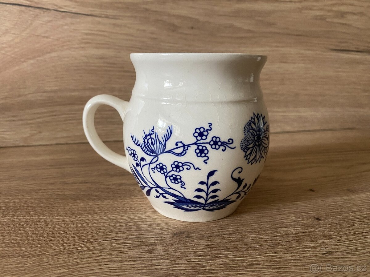 hrnek hrneček cibulák buclák hrnečky na chalupu malované - 4