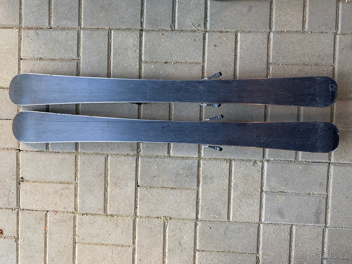Lyže 100cm, lyžáky 20/20.5 247mm, vázání. Komplet - 4