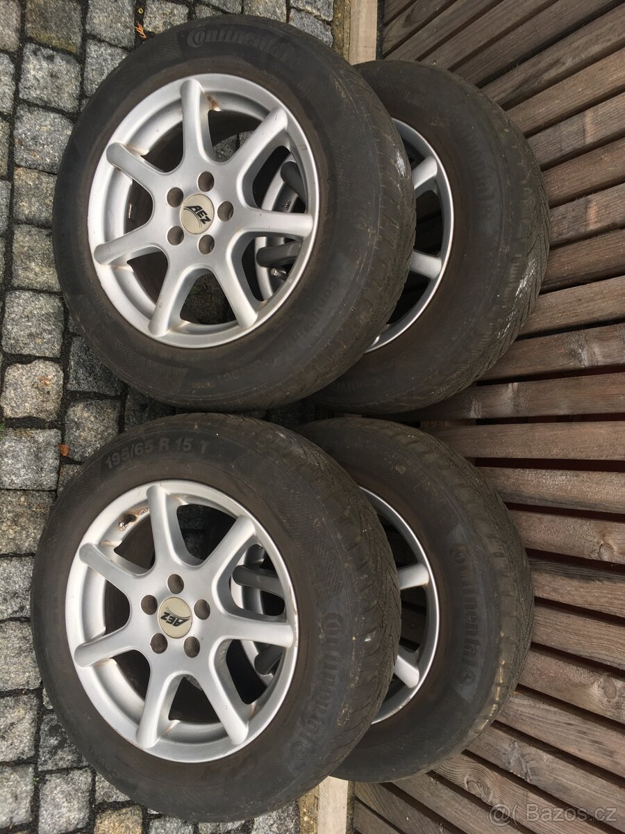 Alu disky AEZ Subaru 7Jx15 - 4