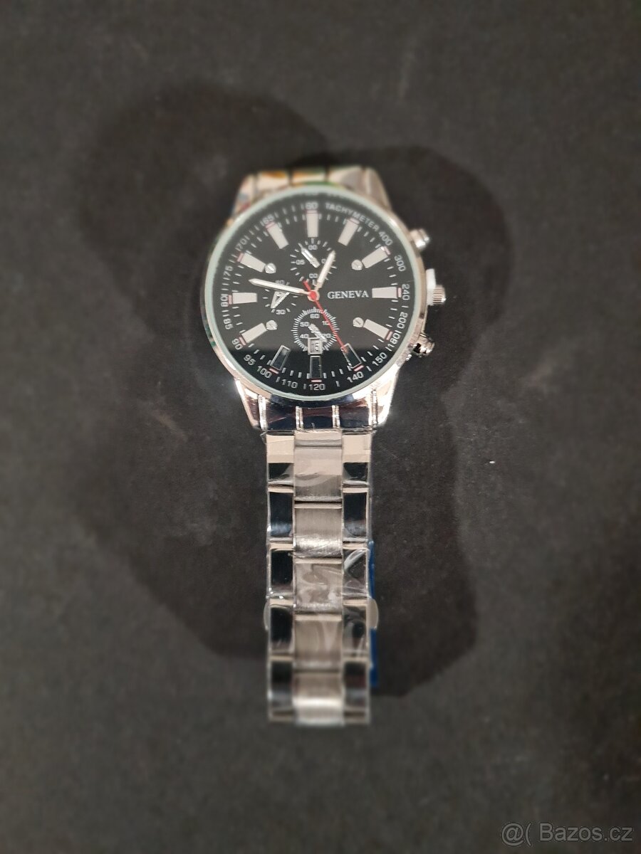 Nové hodinky + dárek kožený náramek č. 120 - 4