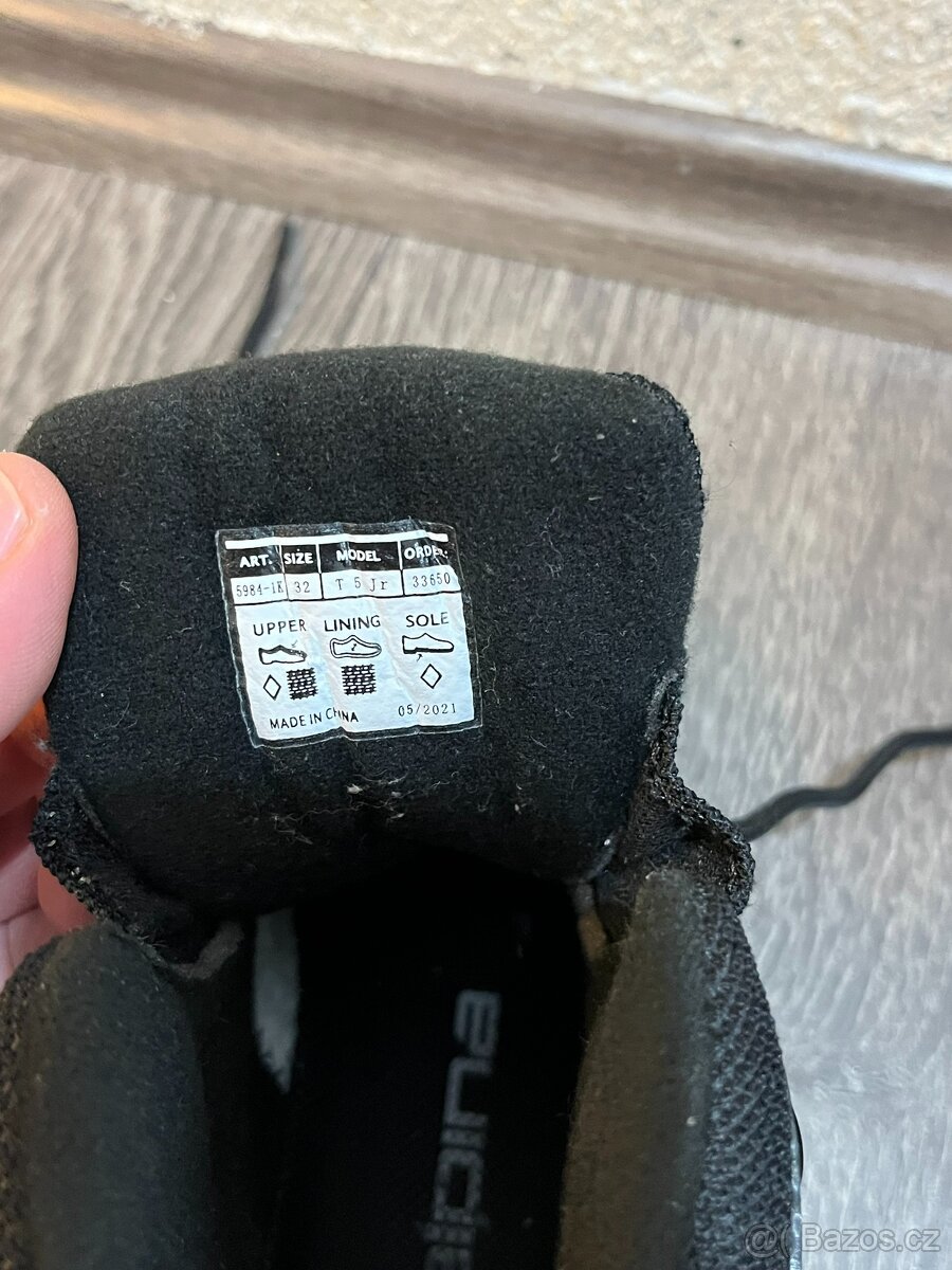 dětské běžky, boty - 4