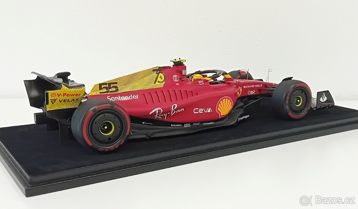 1:18 Looksmart F1 Ferrari F1-75 Sainz Monza 2022 - 4