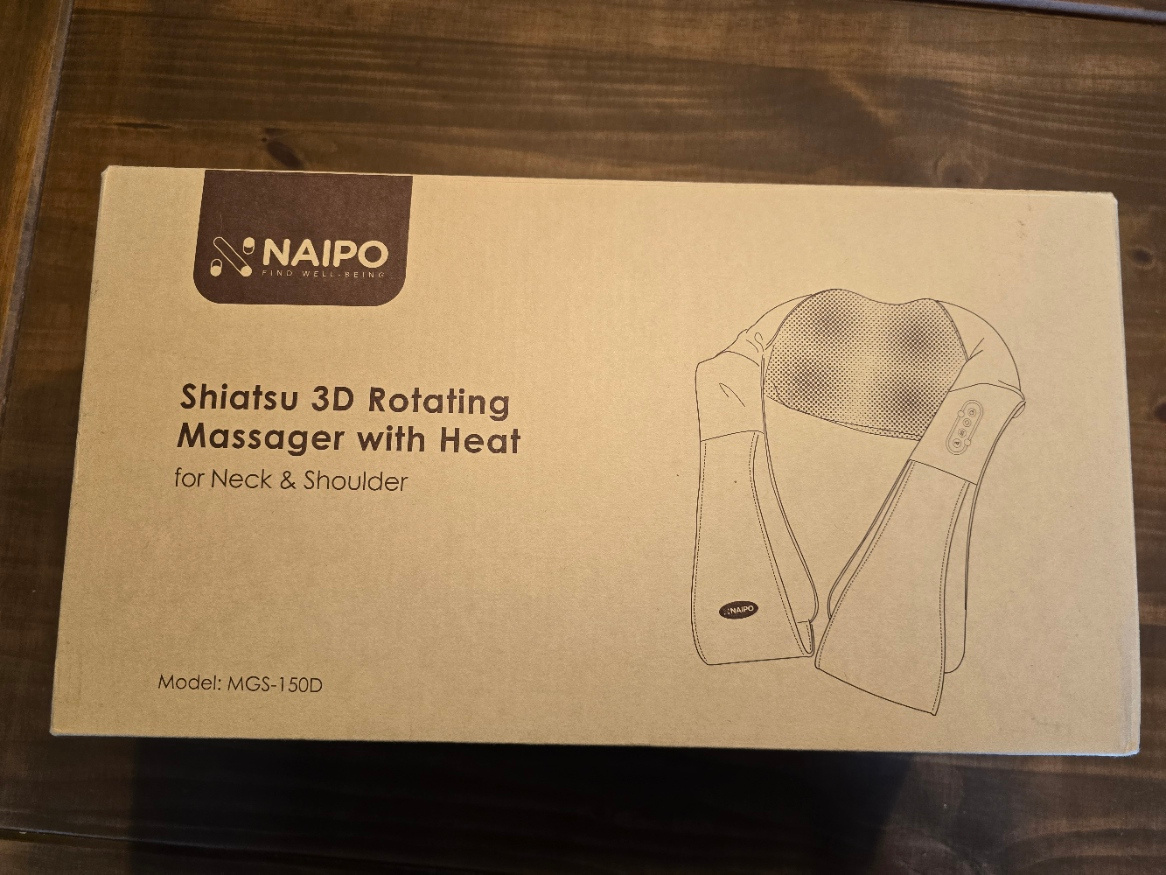 Masážní přístroj na krk sa záda s 3D rotací - 4