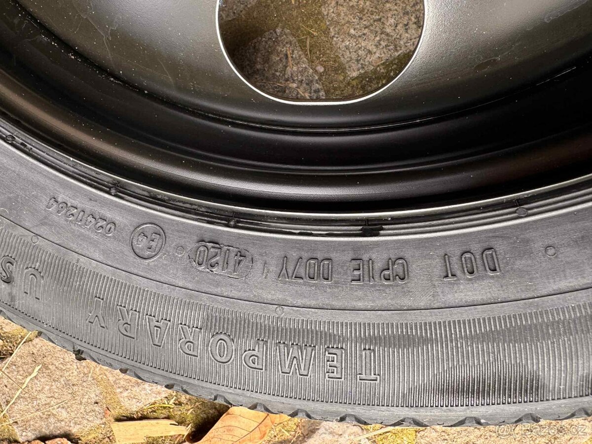 Originální dojezdové kolo Peugeot / Citroën / Opel (5x108) - 4